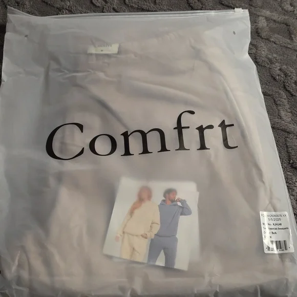 Comfrt Travel Essential Sweatpants, Bark - Picture 2 of 4